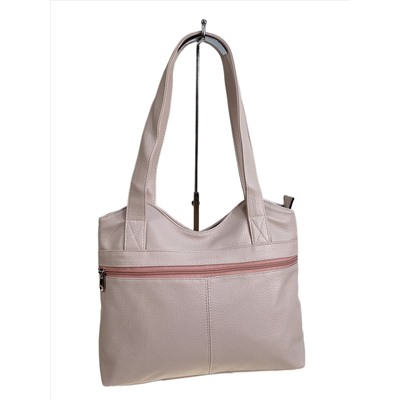 Женская сумка из искусственной кожи, цвет светло розовый