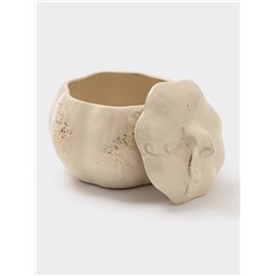 Горшок для запекания Борисовская керамика «Тыква», 750 мл, бежевый