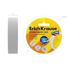 Клейкая лента двусторонняя 24 мм х 9 м 58743 ErichKrause