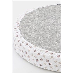 Простыня на резинке 125х75 арт. ПРП-ОВ/корона-маленькая