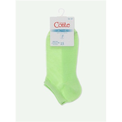 Носки женские CONTE ELEGANT ACTIVE Ультракороткие носки с сеточкой