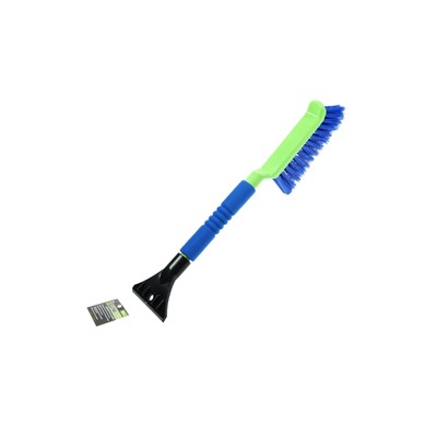 Щетка сметка, со скребком, «Oktan», мягкая ручка, 42.5 см, МИКС