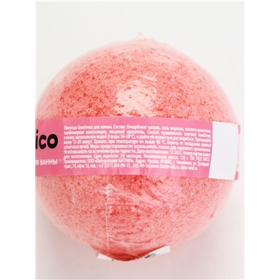 Бомбочка для ванны, 120 г, аромат клубника со сливками, PICO MICO