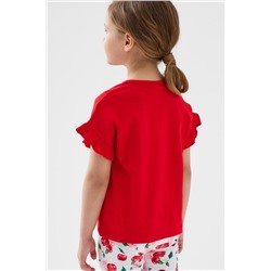 Джемпер трикотажный для девочек (футболка) PLAYTODAY, 1243135