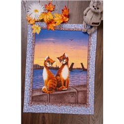 Набор полотенец Питерские коты