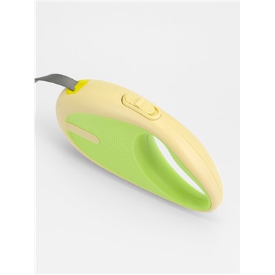 Рулетка - поводок для собак, лента 3 метра, зелёная