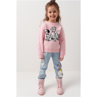 Джемпер трикотажный для девочек PLAYTODAY, 1239888