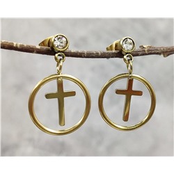 Серьги из стали