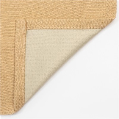 Штора портьерная «Этель. Структурная», 145×265 см, бежевая