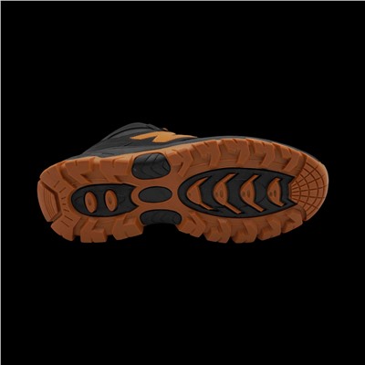 Ботинки на меху А690-3 черные