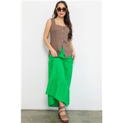 Юбка Муар (зелёный)