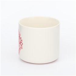 Кружка новогодняя керамическая «Тёплая зима», 320 мл, ручная работа