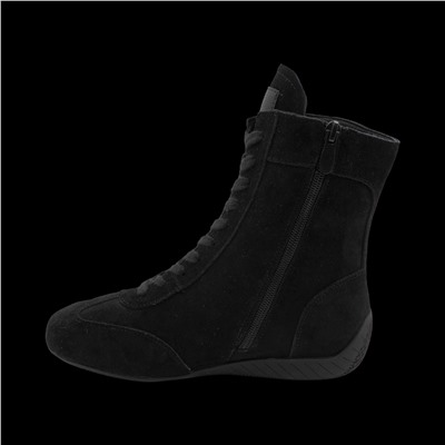 Ботинки из натуральной кожи P-MR22-1 черные