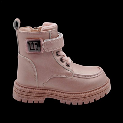 Ботинки демисезонные PV823-1-2 розовые