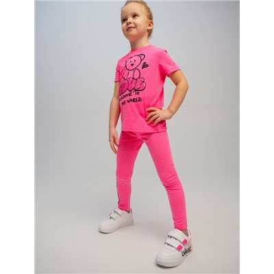 Фуфайка трикотажная для девочек (футболка)