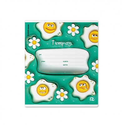 Тетрадь  12л клетка "Bouncy" 63250 ErichKrause