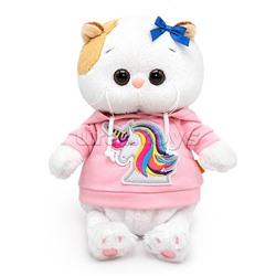 Кошка Ли-Ли BABY в худи с единорогом