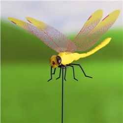 Штекер «Стрекоза Сенди», 14×9 см/45 см, набор 10 шт., МИКС