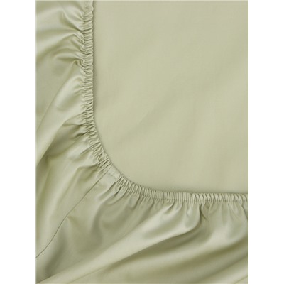 Простыня на резинке 1.5-спальная SL Home Herb, 160×200+30 см, сатин