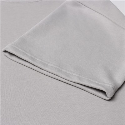 Футболка женская с нашивкой MIST Base, светло-серая, размер 42