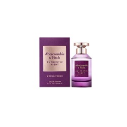 Туалетная вода Abercrombie Fitch Authentic night 100мл жен edp тестер