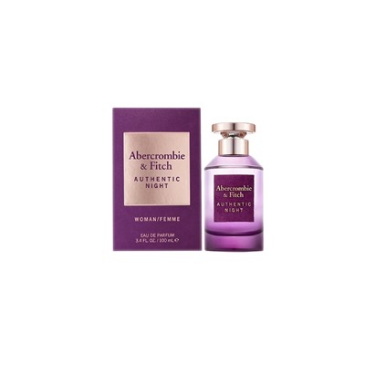 Туалетная вода Abercrombie Fitch Authentic night 100мл жен edp тестер