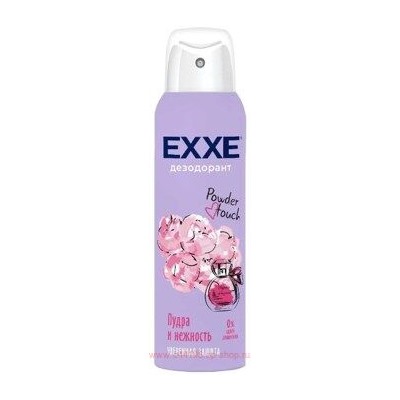 EXXE Дезодорант-Спрей женский Пудра и нежность POWDER TOUCH 150 мл 0860