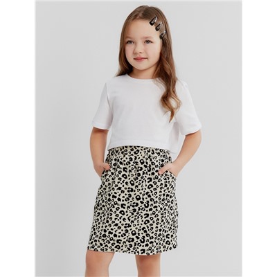 Юбка детская KAFTAN Leo velvet, размер 38 (146-152 см)