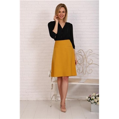 Юбка 0546з (Горчичный)