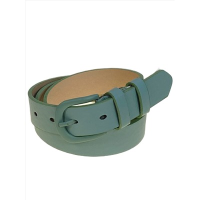 Ремень женский из искусственной кожи, цвет зеленый