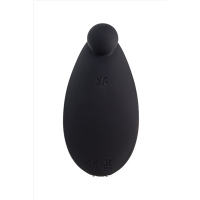 Черный вибростимулятор клитора Satisfyer Spot On 2