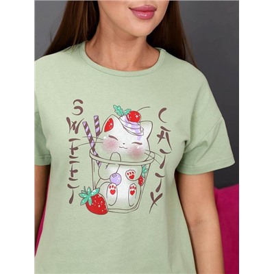 Пижама "Юмико" (Зеленый)