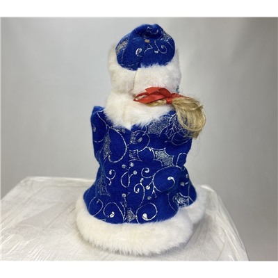 Снегурочка фигурка поющая 17см