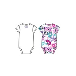 Боди детское трикотажное для девочек, 2 шт в комплекте