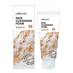Lebelage Пенка для умывания с экстрактом риса / Rice Cleansing Foam, 100 мл KRISTALLER, 1118785