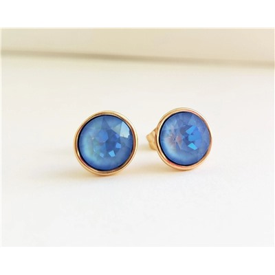 Серьги с кристаллами Swarovski