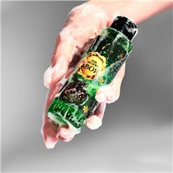 Новогодний подарочный набор косметики «Новый год у ворот» для душа и ванны, зеленая серия