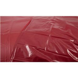 Виниловая бордовая простынь Vinyl Bed Sheet