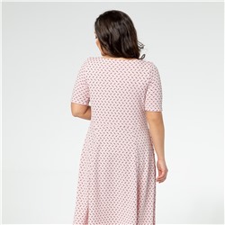 Платье, трикотаж, розовый