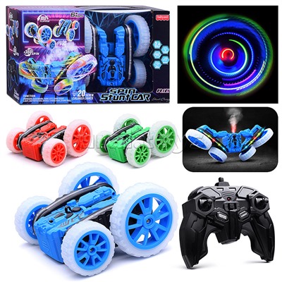 Машина "Spin stunt car" р/у, 27 MHz, в коробке