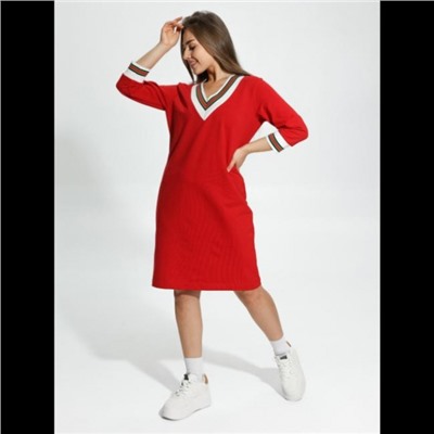 Платье Гламур (Алый)