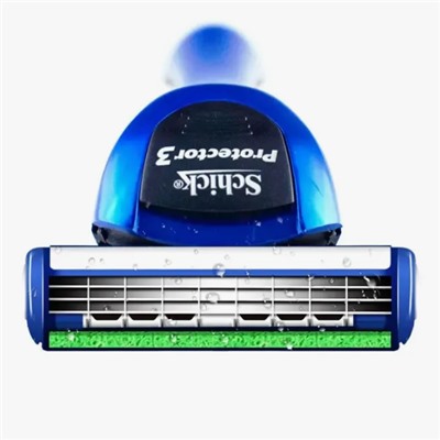 Станок для бритья Schick (Wilkinson Sword) Protector-3 Metal (+1 кассета)