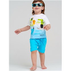 Комплект детский трикотажный для мальчиков: фуфайка (футболка), шорты