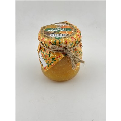 Варенье из апельсина, имбиря и лимона 330 гр.