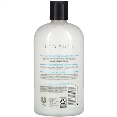 Tresemme, Pro Pure, Light Moisture Conditioner, 16 fl oz (473 ml)