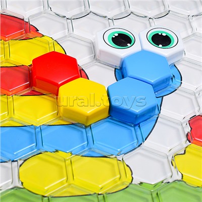 Мозаика (d.40мм/100 деталей) с прозрачным полем