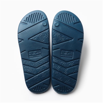 Сланцы слайдеры мужские «Юкон», размер 42, синие