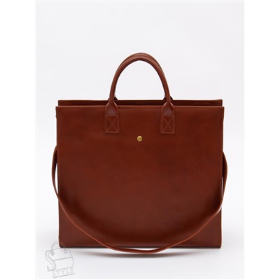 Сумка женская кожаная 5001VG brown Vitelli Grassi