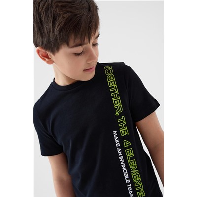 Комплект трикотажный для мальчиков: фуфайка (футболка), брюки PLAYTODAY, 1243137