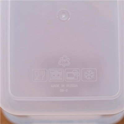 Контейнер пищевой Good & Good, 2.2 л, с герметичной крышкой